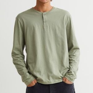 H&M Henley long sleeve